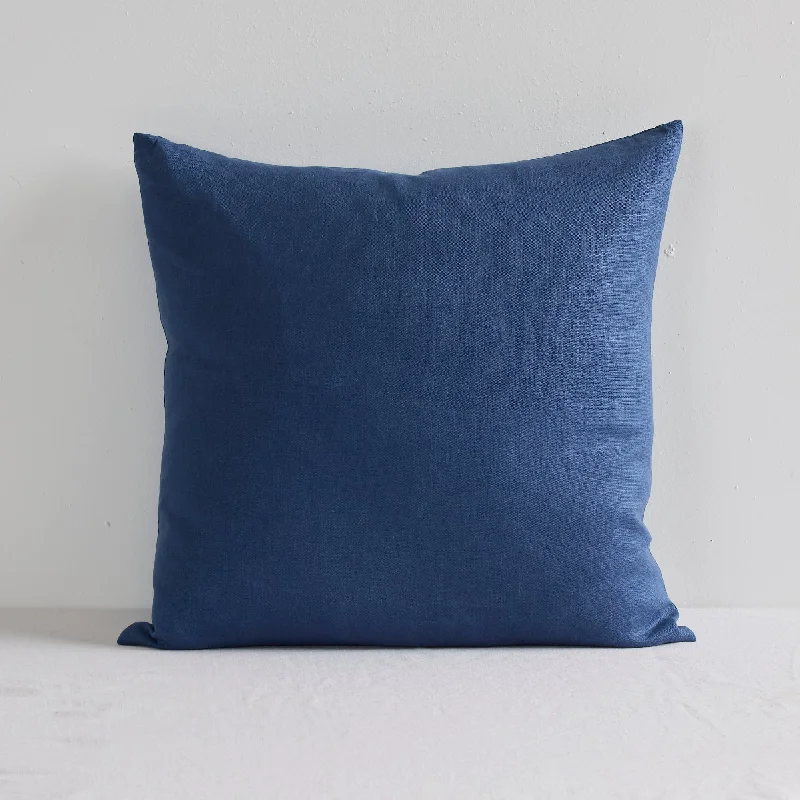 Jasper V2 Linen Cushion - Ocean - 50X50