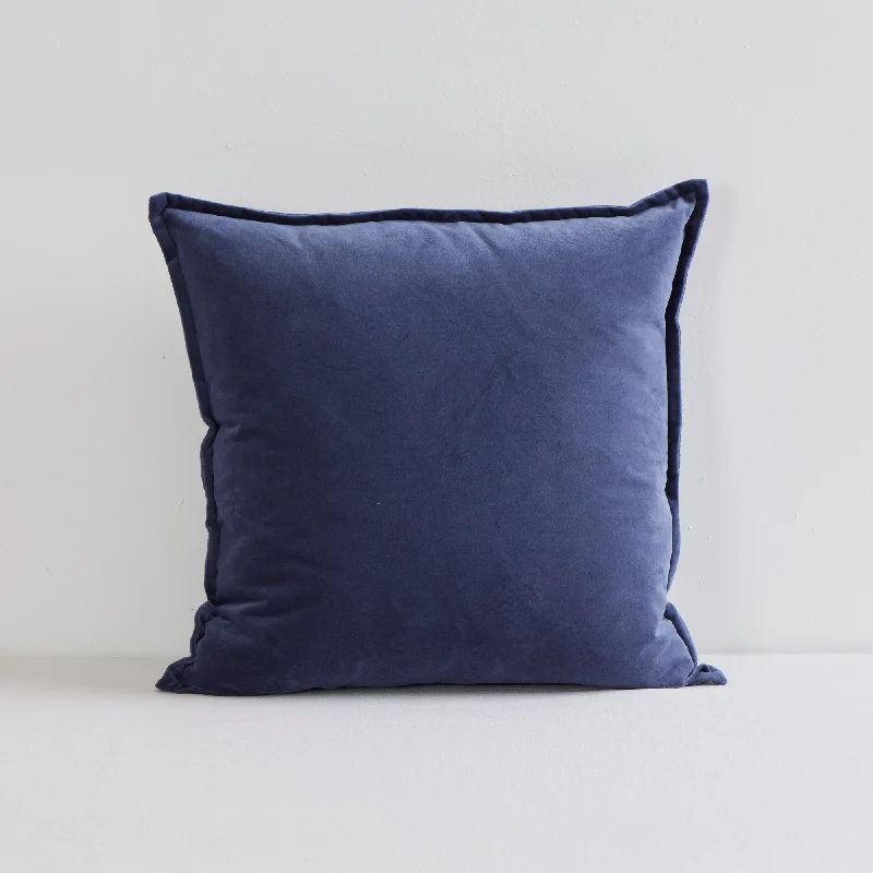 Hudson V2 Velvet Cushion - Ink - 50X50