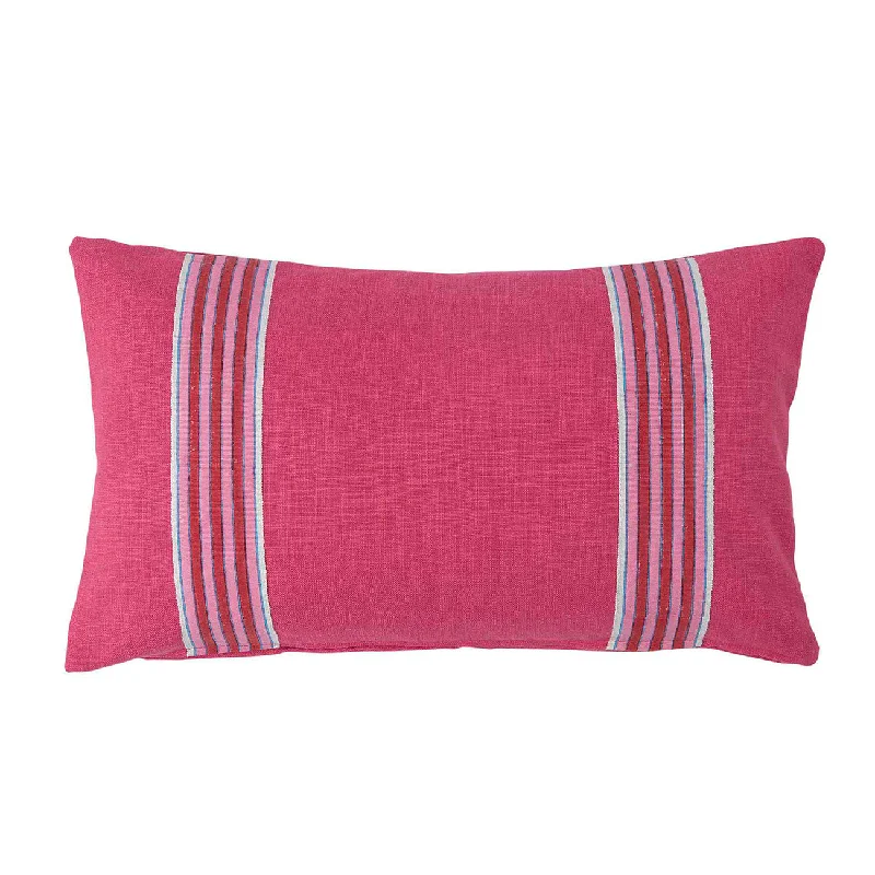 Cushion Hot Pink Cotton with Ayra Stripe Red/Pink tape