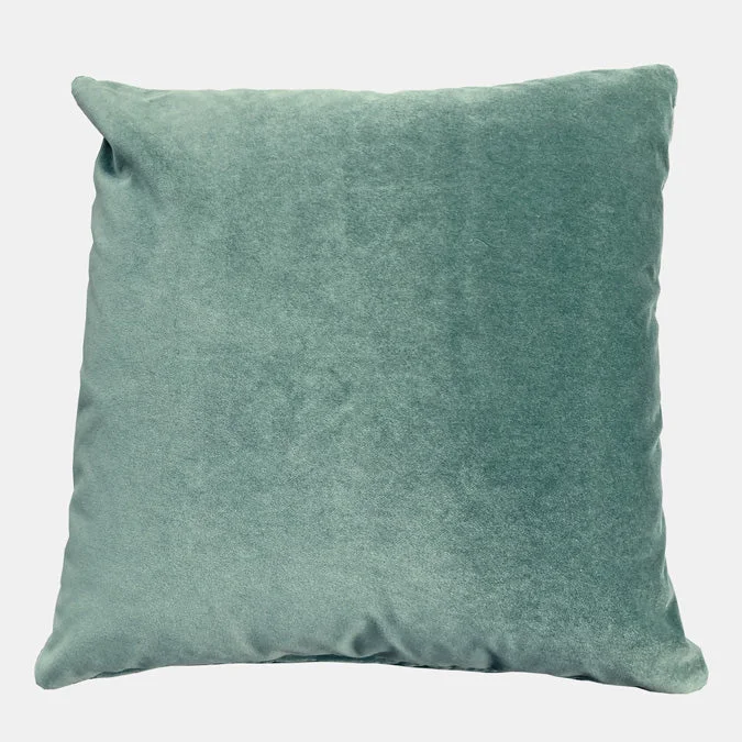 Winthrop Eucalyptus Velvet Square Pillow