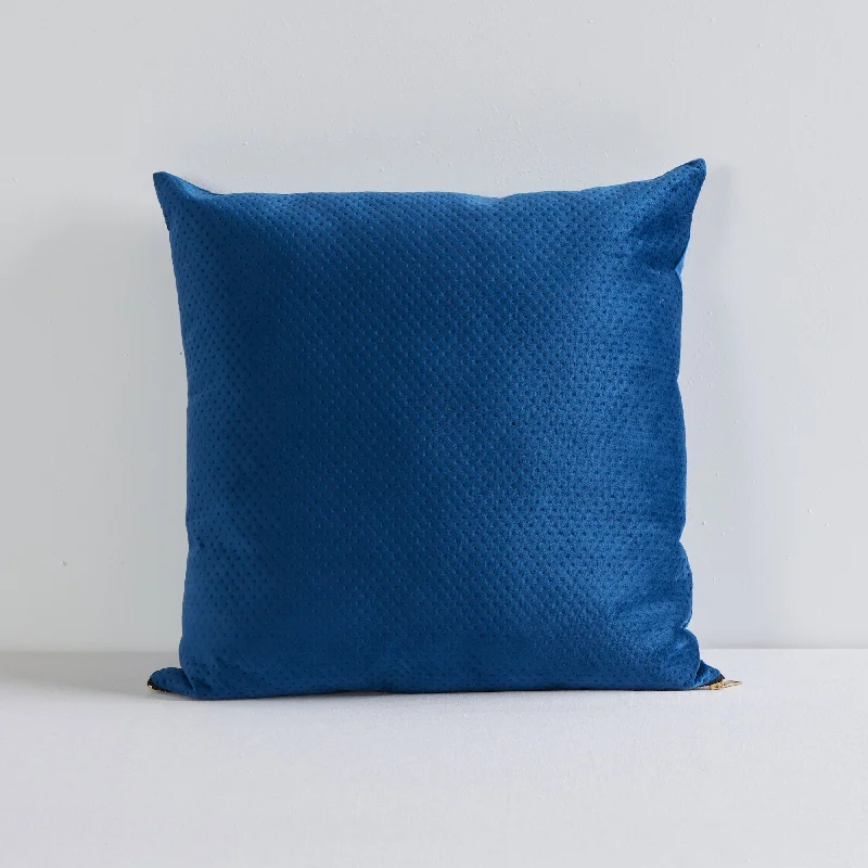 Hendry Velvet Cushion - Petrol - 50x50cm