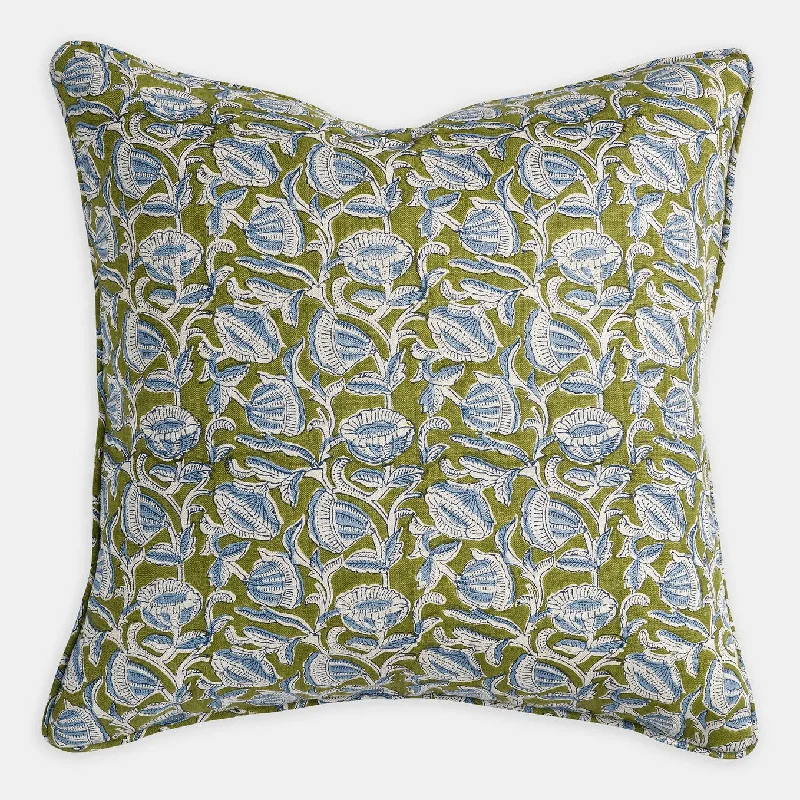 Marbella Moss Square Pillow