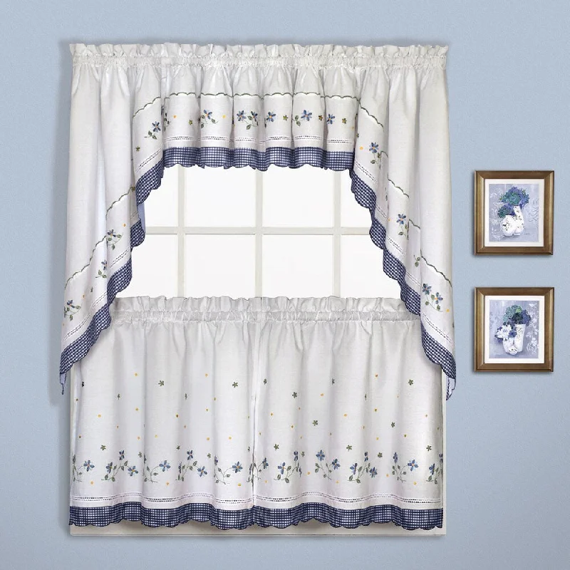 Luxury Collection Gingham Light-Filtering Straight Valance