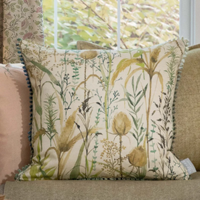 Lydiard Printed Cushion Linen